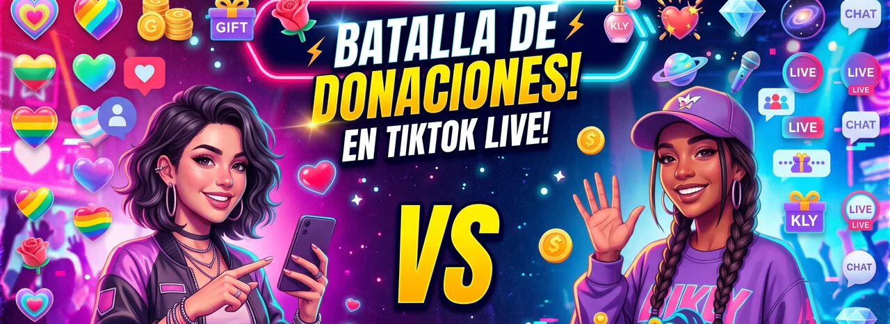 Batallas de Donaciones en TikTok Live
