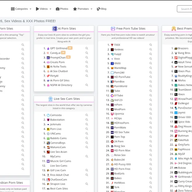 tubepornlist